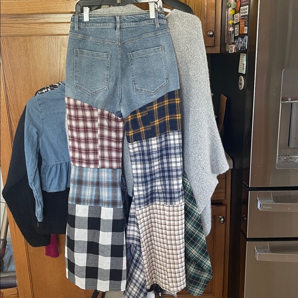 Patchwork Blue Jeans - Picture 8 of 16